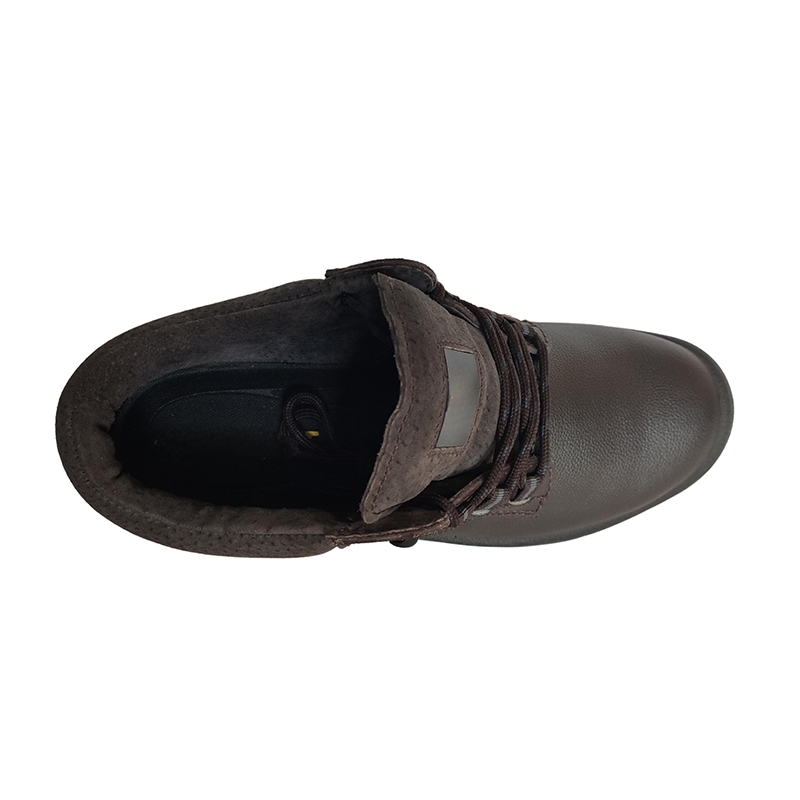 SS605 Pantofi anti-alunecare rezistenti la impact din piele de vaca despicata SS605 Pantofi anti-alunecare rezistenti la impact din piele de vaca despicata