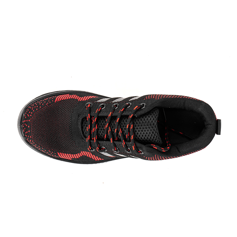 426 - Pantofi de siguranță roșii, respirabili, cu fundul din PU 426 - Pantofi de siguranță roșii, respirabili, cu fundul din PU