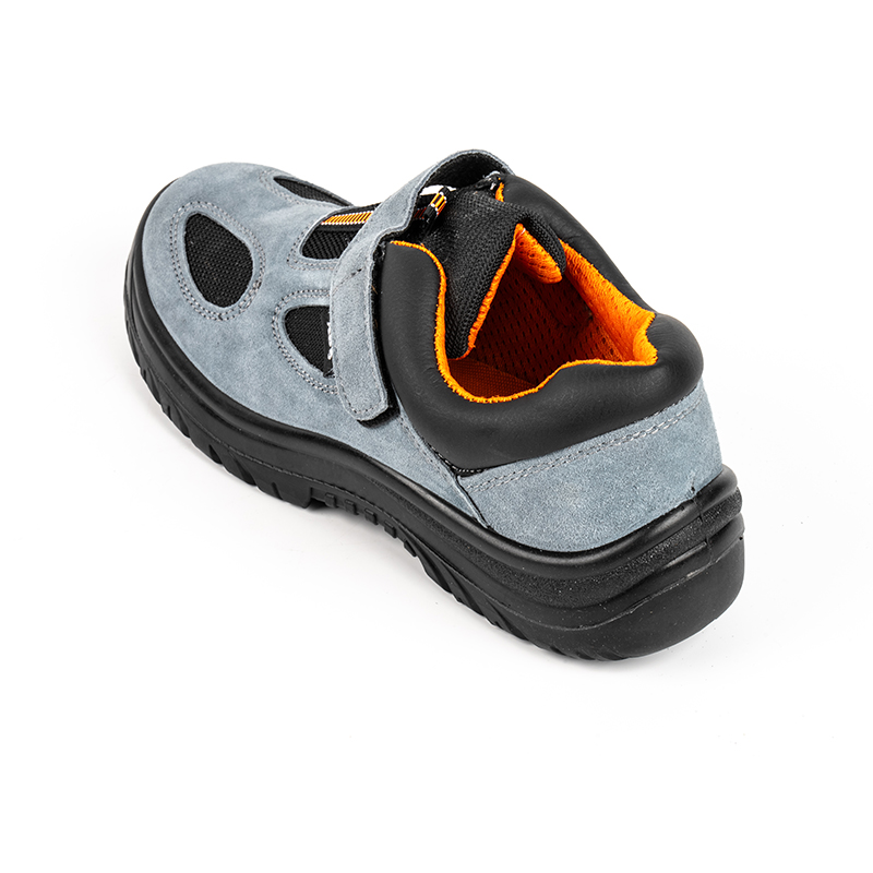 SS106 Pantofi de siguranță din piele de căprioară cu plasă respirabilă SS106 Pantofi de siguranță din piele de căprioară cu plasă respirabilă