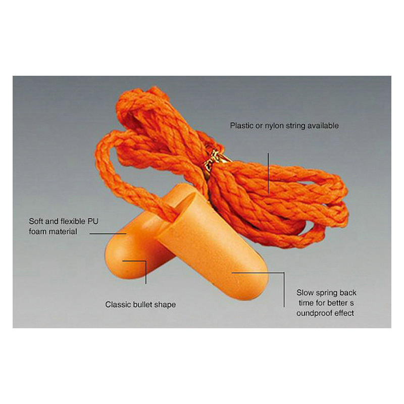 EM122 dopuri de urechi cu spumă PU de înaltă eficiență pentru reducerea zgomotului EM122 dopuri de urechi cu spumă PU de înaltă eficiență pentru reducerea zgomotului