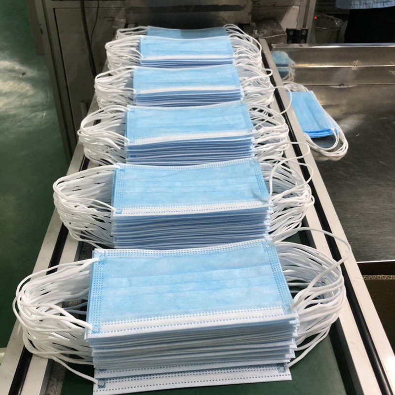 DM114 Mască de față nețesuta de unică folosință cu 3 straturi antivirus DM114 Mască de față nețesuta de unică folosință cu 3 straturi antivirus