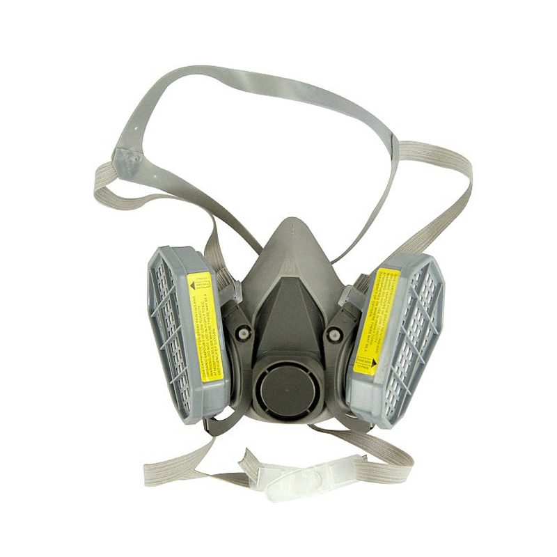 DM116 Respirator cu masca de gaz si praf pe jumatate de fata