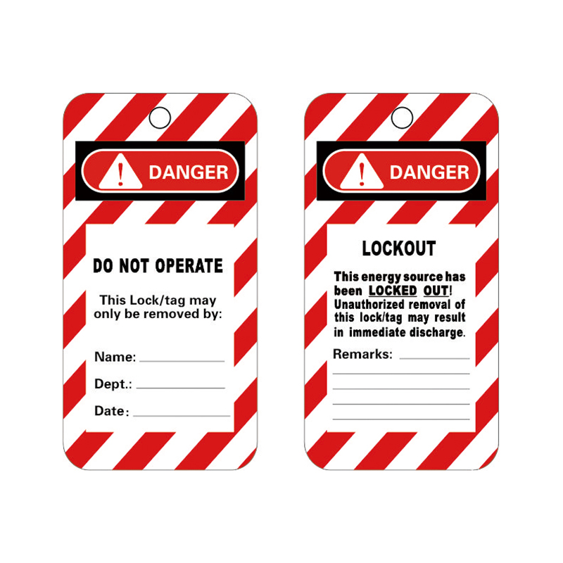 HT001 Etichetă de siguranță pentru schele