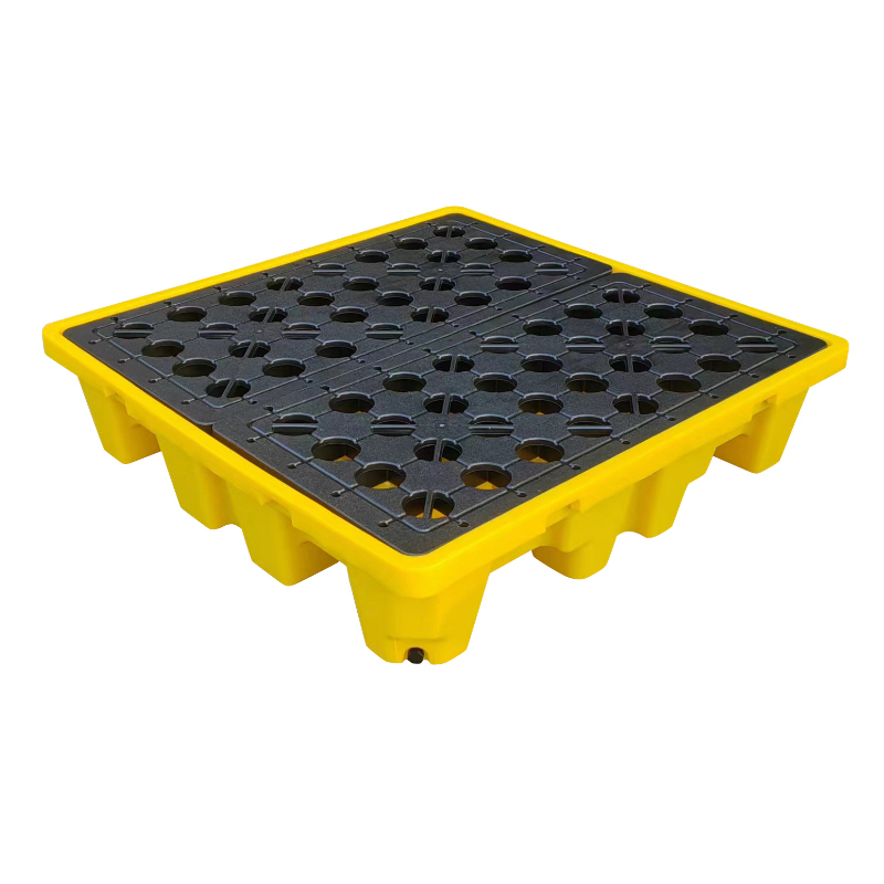 SP300 palet de scurgere cu 4 tamburi