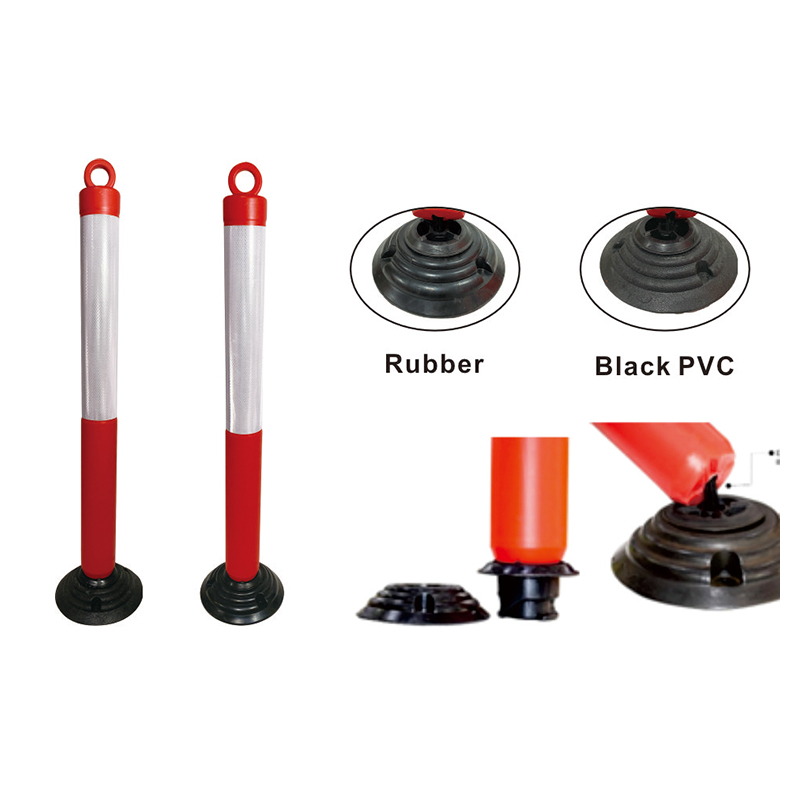 TS008 Post de avertizare pentru separator de benzi portabil